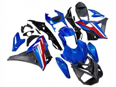 Preisgünstige BMW S1000R Motorrad Verkleidung 2014-2016 - Blau Rot