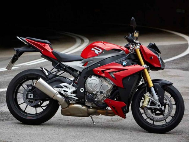 Preisgünstige BMW S1000R Motorrad Verkleidung 2014-2016 - Schwarz Rot