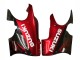 Preisgünstige Suzuki GSX600F/GSX750F Motorrad Verkleidung 2004-2006 - Glanzendes Schwarz Rot Flamme