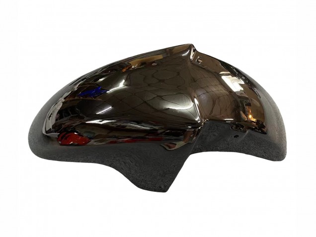 Preisgünstige Suzuki GSX600F/GSX750F Motorrad Verkleidung 2004-2006 - Glanzendes Schwarz Rot Flamme