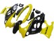 Preisgünstige Suzuki GSX600F/GSX750F Motorrad Verkleidung 2004-2006 - Glanzendes Schwarz Gelb