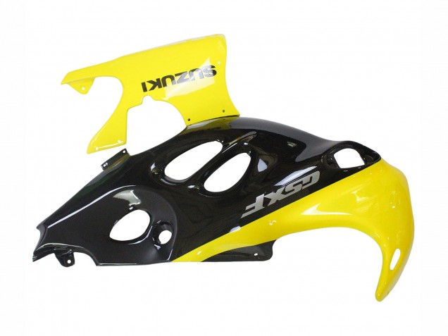 Preisgünstige Suzuki GSX600F/GSX750F Motorrad Verkleidung 2004-2006 - Glanzendes Schwarz Gelb