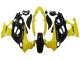 Preisgünstige Suzuki GSX600F/GSX750F Motorrad Verkleidung 2004-2006 - Glanzendes Schwarz Gelb