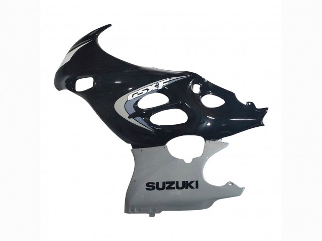 Preisgünstige Suzuki GSX600F/GSX750F Motorrad Verkleidung 2004-2006 - Glanzendes Schwarz Grau