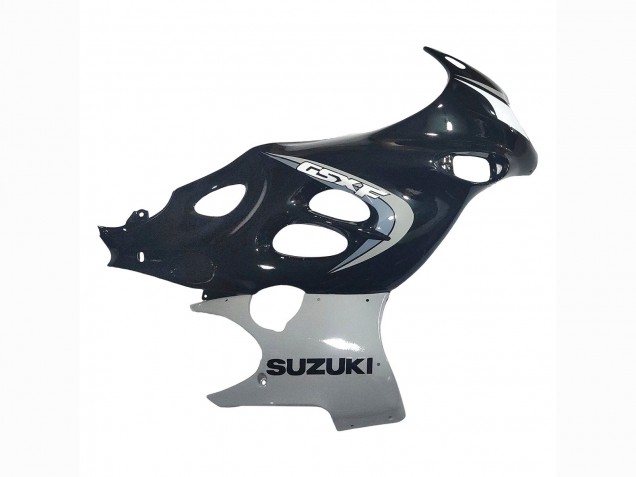 Preisgünstige Suzuki GSX600F/GSX750F Motorrad Verkleidung 2004-2006 - Glanzendes Schwarz Grau