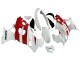 Preisgünstige Suzuki GSX600F/GSX750F Motorrad Verkleidung 2004-2006 - Weiss Rot