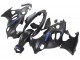 Preisgünstige Suzuki GSX600F/GSX750F Motorrad Verkleidung 2004-2006 - Matt Schwarz mit Blau Logo