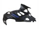 Preisgünstige Suzuki GSX600F/GSX750F Motorrad Verkleidung 2004-2006 - Matt Schwarz mit Blau Logo