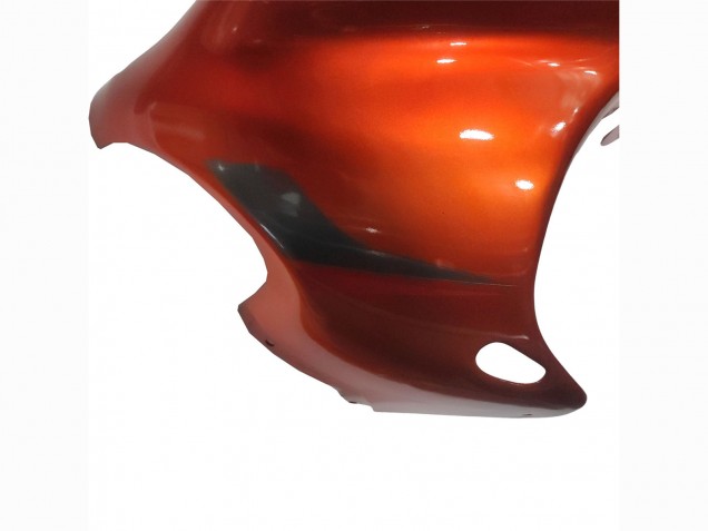 Preisgünstige Suzuki GSX600F/GSX750F Motorrad Verkleidung 2004-2006 - Burnt Orange Weiss Logo