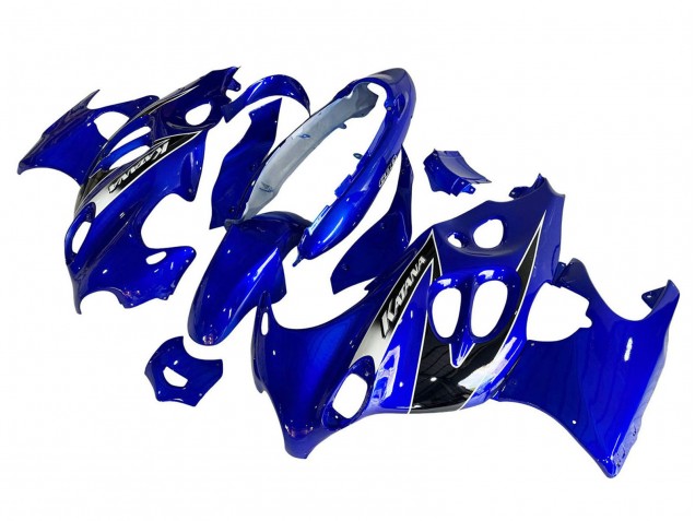 Preisgünstige Suzuki GSX600F/GSX750F Motorrad Verkleidung 2004-2006 - Blau Katana