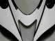 Preisgünstige Kawasaki ZX6R Motorrad Verkleidung 2007-2008 - Schwarz Weiss
