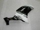 Preisgünstige Kawasaki ZX6R Motorrad Verkleidung 2007-2008 - Schwarz Weiss