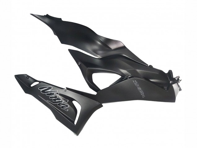 Preisgünstige Kawasaki ZX6R Motorrad Verkleidung 2023-2025 - Matt Schwarz