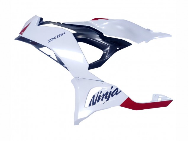 Preisgünstige Kawasaki ZX6R Motorrad Verkleidung 2023-2025 - Perl Weiss Schwarz Rot
