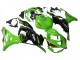 Preisgünstige Kawasaki ZX6R Motorrad Verkleidung 2023-2025 - Grun Schwarz