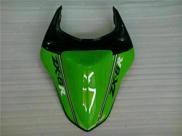 Preisgünstige Kawasaki ZX6R Motorrad Verkleidung 2007-2008 - Grun Weiss Ninja