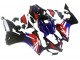 Preisgünstige Honda CBR1000RR Motorrad Verkleidung 2017-2023 - Rot Blau Glanzendes Schwarz