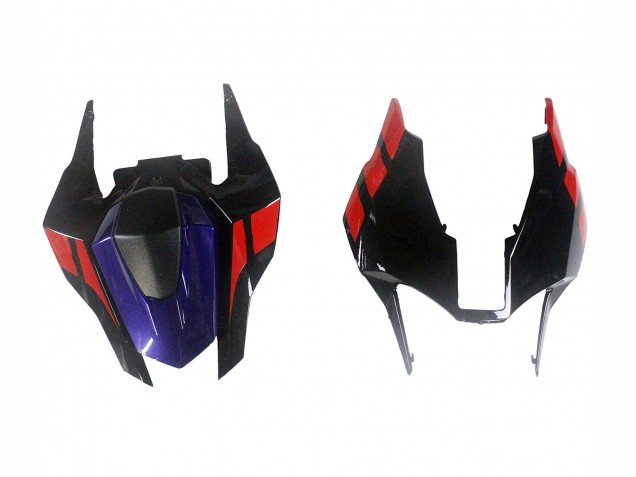 Preisgünstige Honda CBR1000RR Motorrad Verkleidung 2017-2023 - Rot Blau Glanzendes Schwarz