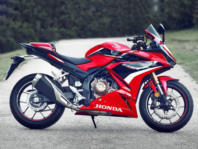Preisgünstige Honda CBR500R Motorrad Verkleidung 2022-2023 - Rot Weiss Schwarz
