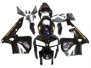 Preisgünstige Honda CBR600RR Motorrad Verkleidung 2005-2006 - Schwarz mit Gold Logo
