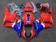 Preisgünstige Honda CBR600RR Motorrad Verkleidung 2009-2012 - Weiss Rot Blau HRC