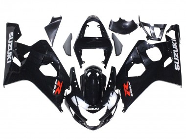 Preisgünstige Suzuki GSXR 600 / GSXR 750 Motorrad Verkleidung 2004-2005 - Glanzendes Schwarz