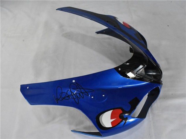 Preisgünstige Kawasaki ZX6R Motorrad Verkleidung 2007-2008 - Blau Hai