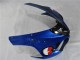 Preisgünstige Kawasaki ZX6R Motorrad Verkleidung 2007-2008 - Blau Hai