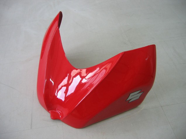 Preisgünstige Suzuki GSXR 600 / GSXR 750 Motorrad Verkleidung 2006-2007 - Weiss Rot Glanzendes Schwarz