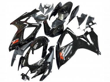 Preisgünstige Suzuki GSXR 600 / GSXR 750 Motorrad Verkleidung 2006-2007 - Glanzendes Schwarz Silber Rot