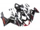 Preisgünstige Suzuki GSXR 600 / GSXR 750 Motorrad Verkleidung 2011-2024 - Schwarz Grau Rot Linie