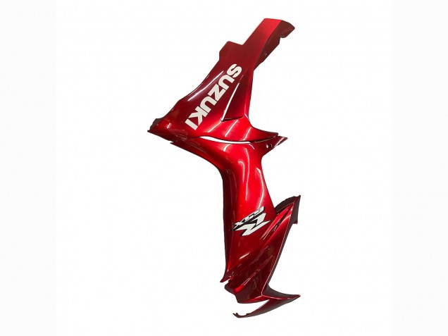 Preisgünstige Suzuki GSXR 600 / GSXR 750 Motorrad Verkleidung 2011-2024 - Rot Weiss Aufkleber