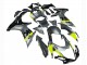 Preisgünstige Suzuki GSXR 600 / GSXR 750 Motorrad Verkleidung 2011-2024 - Silber Gelb Schwarz
