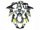 Preisgünstige Suzuki GSXR 600 / GSXR 750 Motorrad Verkleidung 2011-2024 - Silber Gelb Schwarz