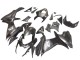 Preisgünstige Suzuki GSXR 600 / GSXR 750 Motorrad Verkleidung 2011-2024 - Matt Schwarz Glanzendes Schwarz Weiss Aufkleber