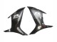 Preisgünstige Suzuki GSXR 600 / GSXR 750 Motorrad Verkleidung 2011-2024 - Matt Schwarz Glanzendes Schwarz Weiss Aufkleber