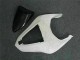 Preisgünstige Kawasaki ZX6R Motorrad Verkleidung 2007-2008 - Schwarz Weiss Elf