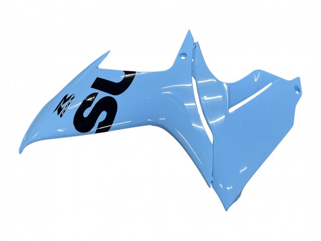 Preisgünstige Suzuki GSXR 600 / GSXR 750 Motorrad Verkleidung 2011-2024 - Hellblau Schwarz