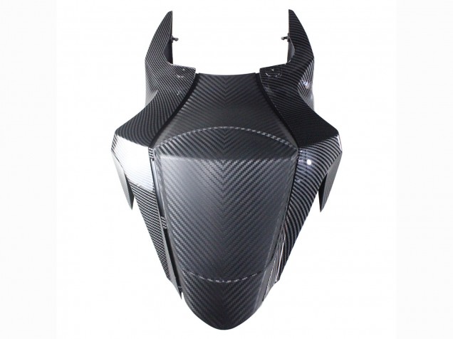 Preisgünstige Suzuki GSXR 600 / GSXR 750 Motorrad Verkleidung 2011-2024 - Schwarzes Carbonfaser Rot