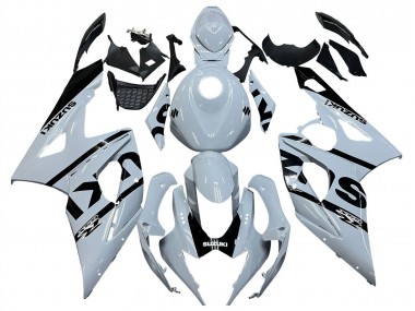 Preisgünstige Suzuki GSXR 1000 Motorrad Verkleidung 2005-2006 - Weiss Schwarz