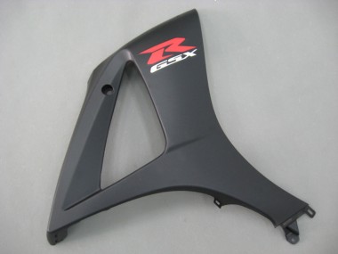 Preisgünstige Suzuki GSXR 1000 Motorrad Verkleidung 2007-2008 - Matt Schwarz Glanzendes Schwarz