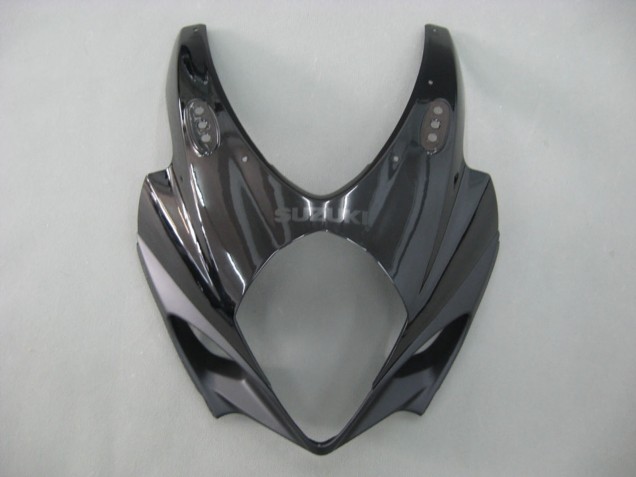 Preisgünstige Suzuki GSXR 1000 Motorrad Verkleidung 2007-2008 - Matt Schwarz Glanzendes Schwarz
