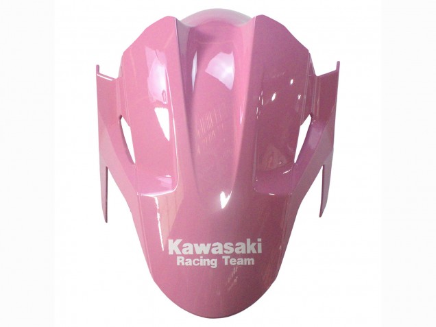 Preisgünstige Kawasaki Ninja 400 Motorrad Verkleidung 2018-2024 - Rosa Matt Schwarz Bienenwabe