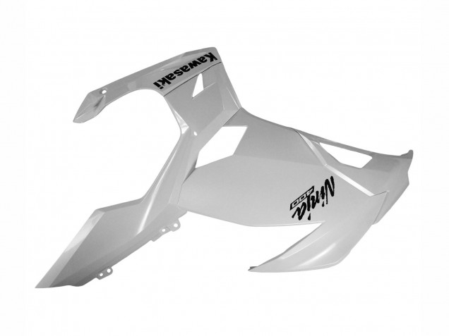 Preisgünstige Kawasaki Ninja 400 Motorrad Verkleidung 2018-2024 - Glanzendes Weiss