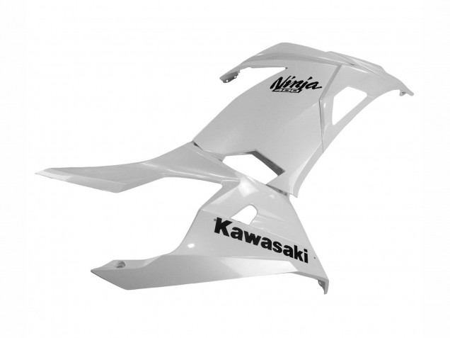 Preisgünstige Kawasaki Ninja 400 Motorrad Verkleidung 2018-2024 - Glanzendes Weiss