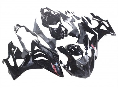 Preisgünstige BMW S1000RR Motorrad Verkleidung 2009-2014 - Glanzendes Schwarz