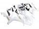 Preisgünstige Yamaha YZF 1000 R1 Motorrad Verkleidung 2004-2006 - Weiss Gold Aufkleber