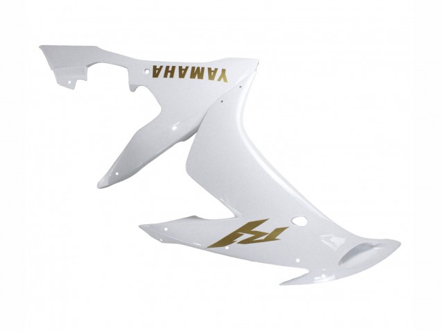 Preisgünstige Yamaha YZF 1000 R1 Motorrad Verkleidung 2004-2006 - Weiss Gold Aufkleber