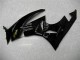 Preisgünstige Kawasaki ZX6R Motorrad Verkleidung 2009-2012 - Glanzendes Schwarz Gold Ninja
