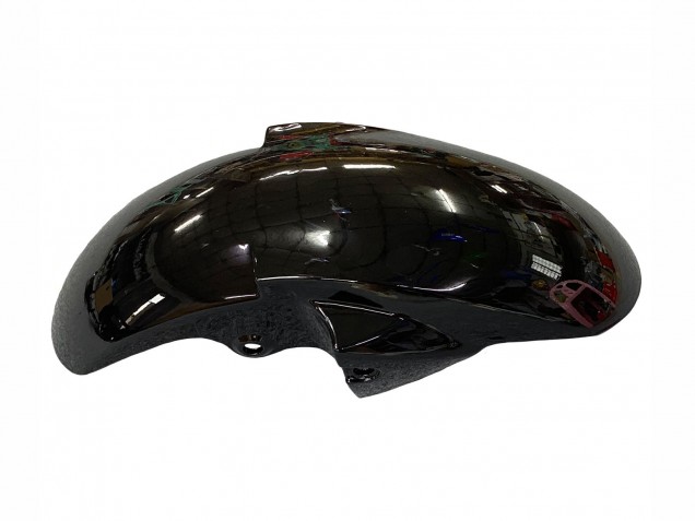 Preisgünstige Yamaha YZF R6S Motorrad Verkleidung 2006-2009 - Glanzendes Schwarz Weiss Aufkleber